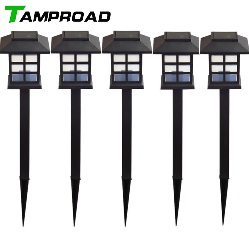 TAMPROAD 4 шт. водонепроницаемый дачный стиль светодиодный садовый светильник на