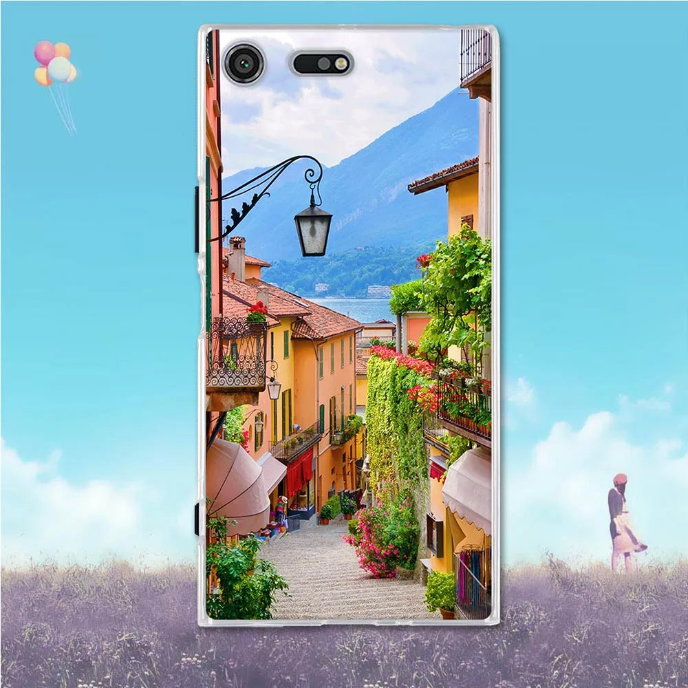 Чехол для Sony Xperia XZ Premium чехол с 3D рисунком мягкий из ТПУ Fundas 5 '' чехлы телефонов
