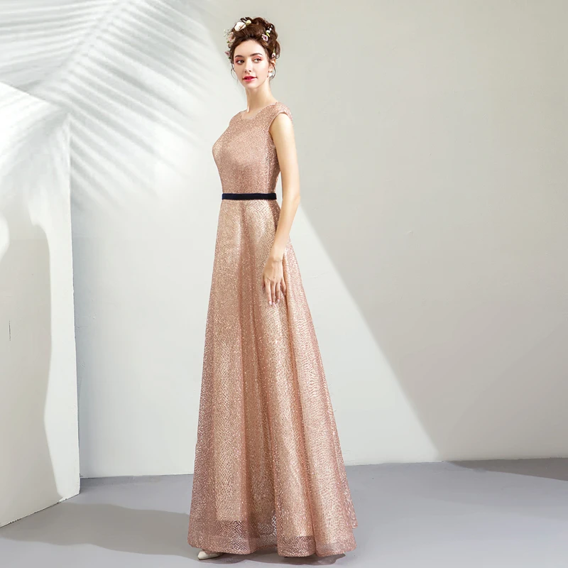 Ruthshen Светоотражающие платье платья для выпускного вечера Vestido Fiesta праздничные 2019