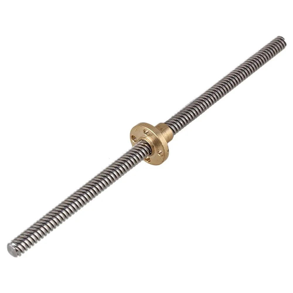 200 мм длина 8 свинцово-винтовой стержень из нержавеющей стали с гайкой оси Z для 3D