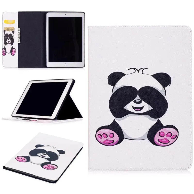 11 Tab S2 SM-T810/813/815/819 Панда Сова Pattern чехол из искусственной кожи с подставкой для samsung Galaxy Tab S2 9,7 планшетный чехол T810 T815 - Цвет: 11