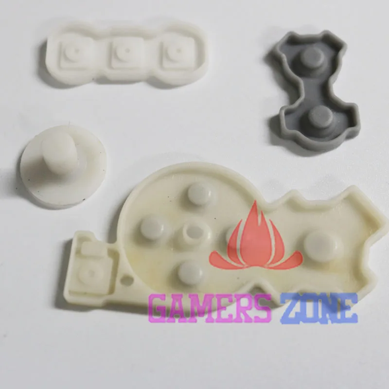 Набор сменных проводящих резиновых прокладок для джойстика WII 50 комплектов |