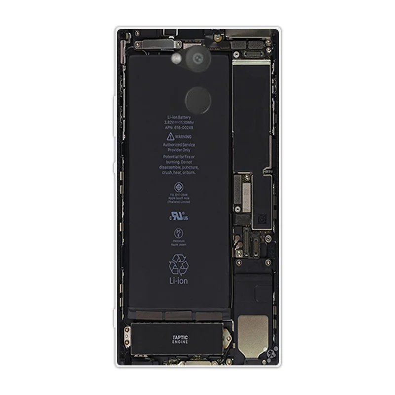 Прозрачный чехол из ТПУ для Sony Xperia XA2 Scen задней панели телефона 5 2 дюйма мягкий