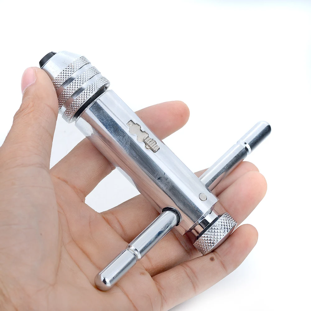 1 ШТ. Регулируемая Т Стиль Винт Нажмите Ключ M3-M8 Или M5-M8 T-Handle Ratchet Три Коробки