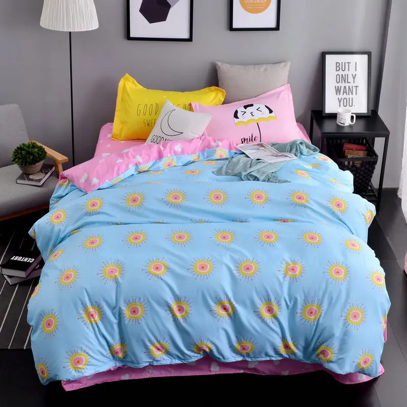 Комплект постельного белья из 4 предметов пододеяльник с пододеяльником размеры