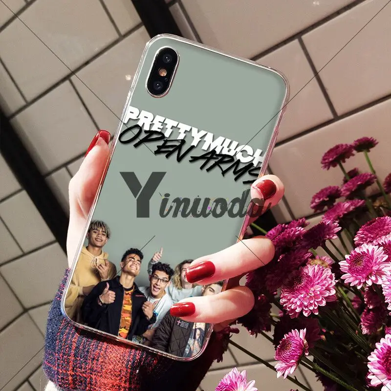 Yinuoda prettymore DIY Печатный чехол для телефона с рисунком Apple iPhone 8 7 6 6S Plus X XS MAX 5 5S SE XR