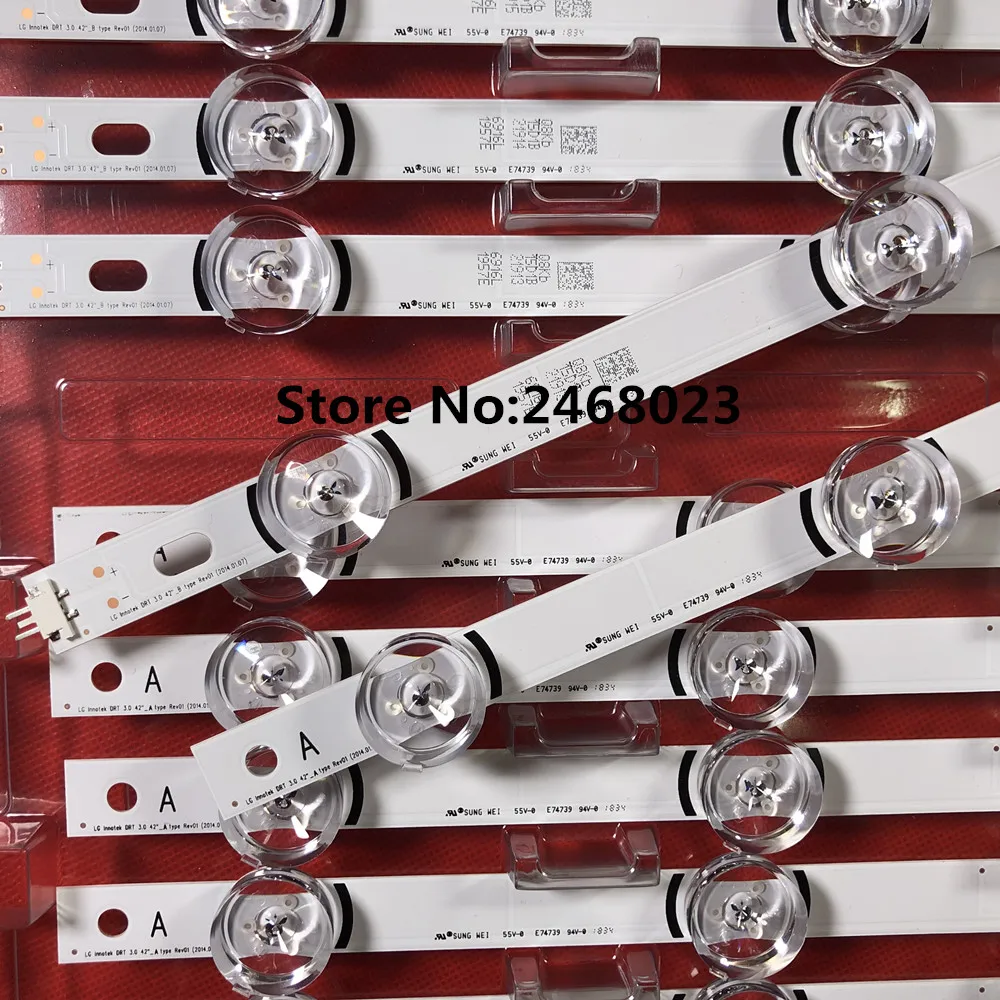 Светодиодный подсветка полосы для Lg drt 3 0 42 прямая AGF78402101 NC420DUN VUBP1 T420HVF07 42LB650V 42LB561U