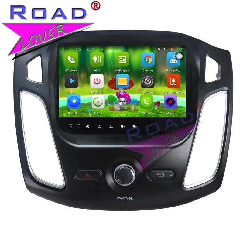 Автомобильный GPS навигатор TOPNAVI плеер на Android 6 0 2 ГБ + 32 9 дюймов 1024*600 для Ford Focus 2012