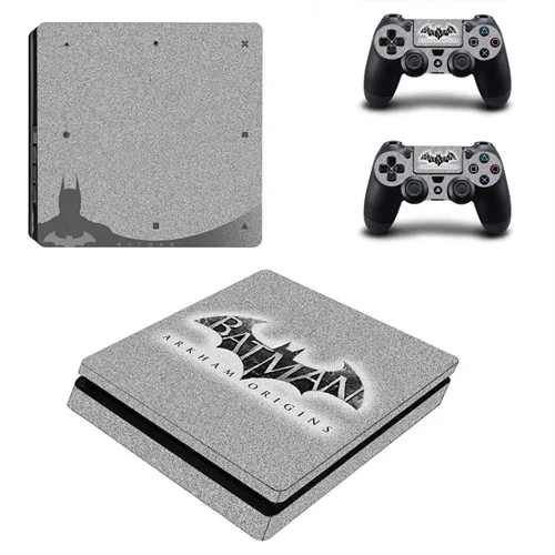 YSP4S-0822 Бэтмен Харли Квинн и Джокер PS4 тонкая кожа Наклейка для sony playstation 4 консоль и 2 контроллера PS4 тонкая кожа Наклейка - Цвет: YSP4S-0822