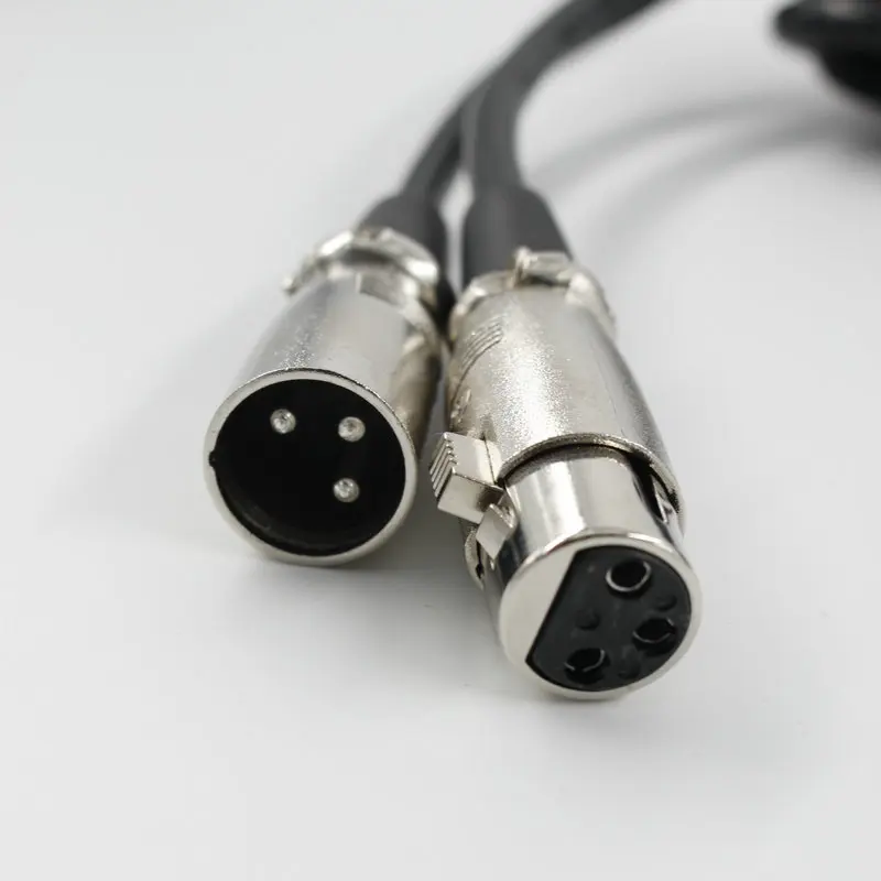 3 метровый XLR кабель Папа мама M/F контактный аудиокабель для микрофона микшера