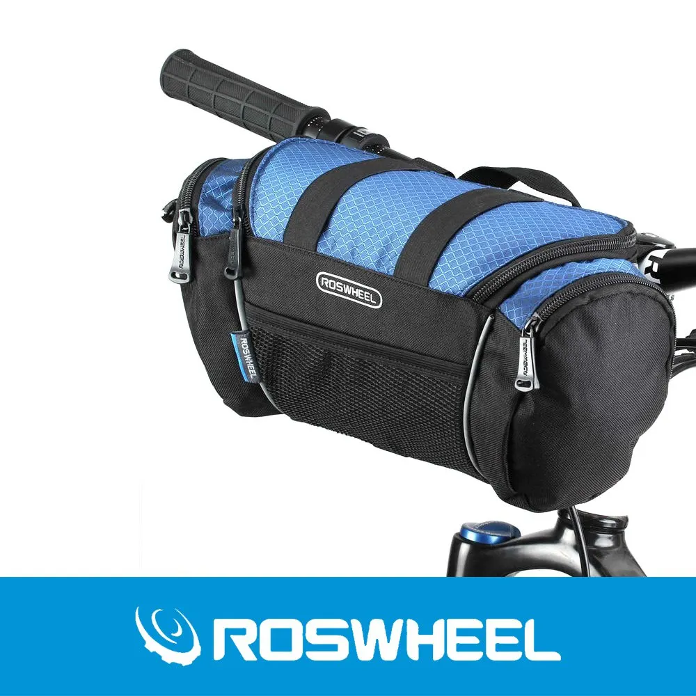 Велосипедная сумка Roswheel 5L на руль для велоспорта передняя трубка карманная плечо