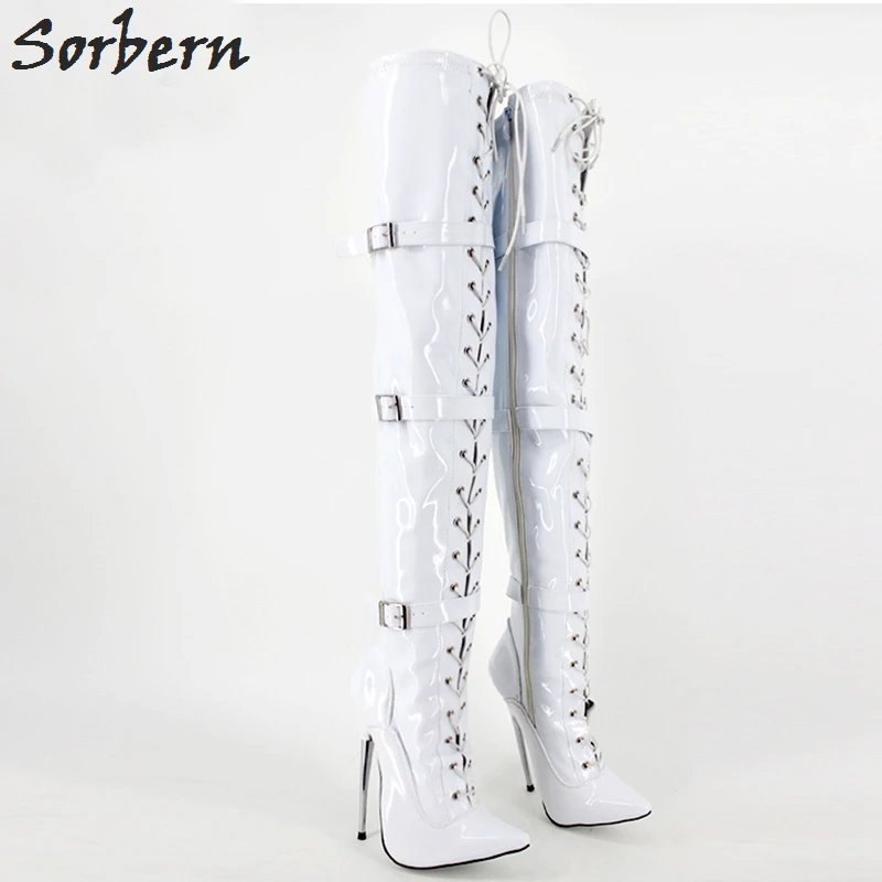 Женские ботинки с острым носком на шнуровке выше колена|boots fashion|fashion bootsfashion women boots