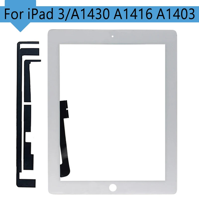Сенсорный экран 9 7 дюйма для iPad 3 A1416 A1430 A1403 дигитайзер ЖК с передней панелью