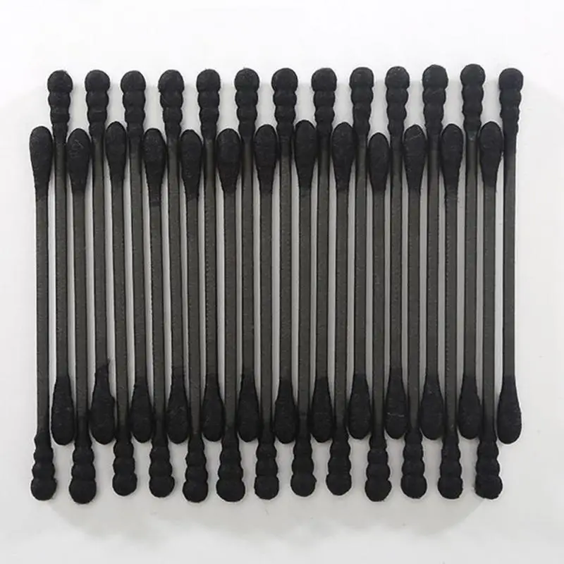 

200pcs Bamboo Cotton Swab Wood Sticks Soft Cotton Buds cleaning of ears Tampons Microbrush Cotonete pampons microbrush