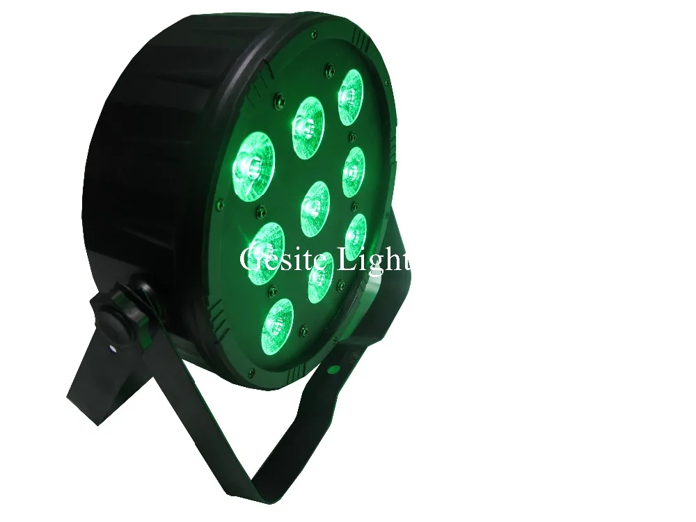 (12 шт./лот) par led rgbw 9*12w dmx wash light american dj 4 в 1 flat Светильник lamp|par rgbw|par rgbwdmx |