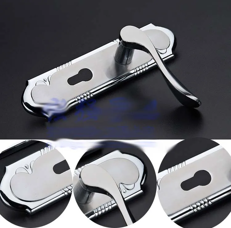 Новый Алюминиевый Замок Двери Интерьер Дома Гостиная Спальня Ванная Комната