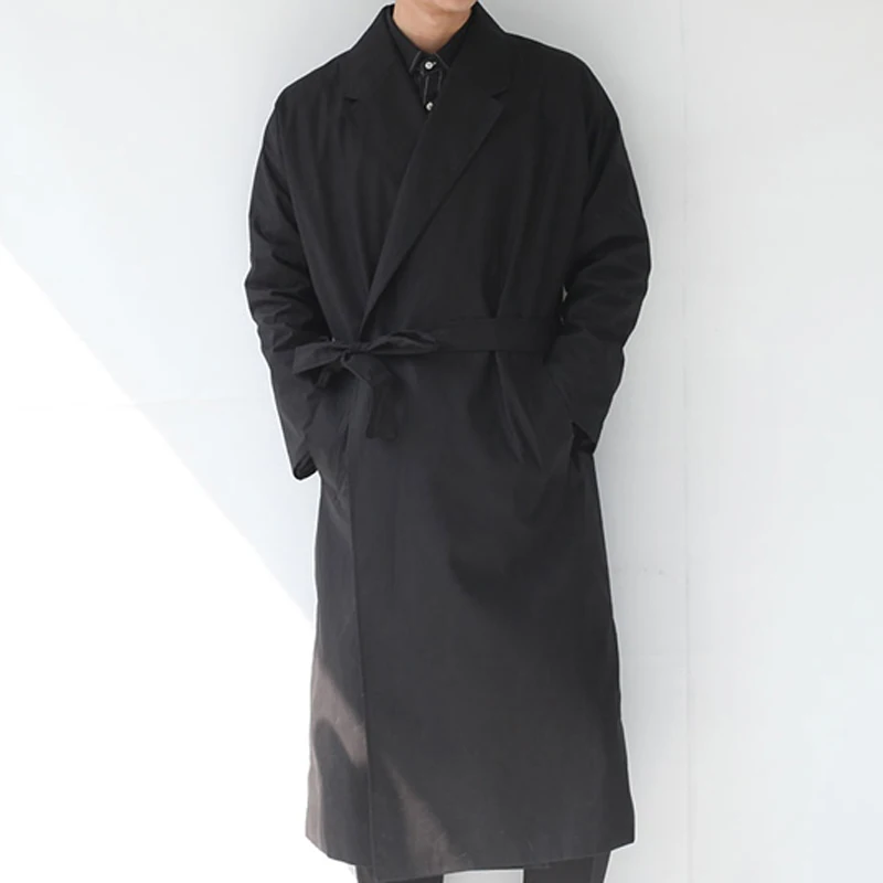 Мужская куртка накидка Paragraph от пыли растет в 2017 южнокорейском английском