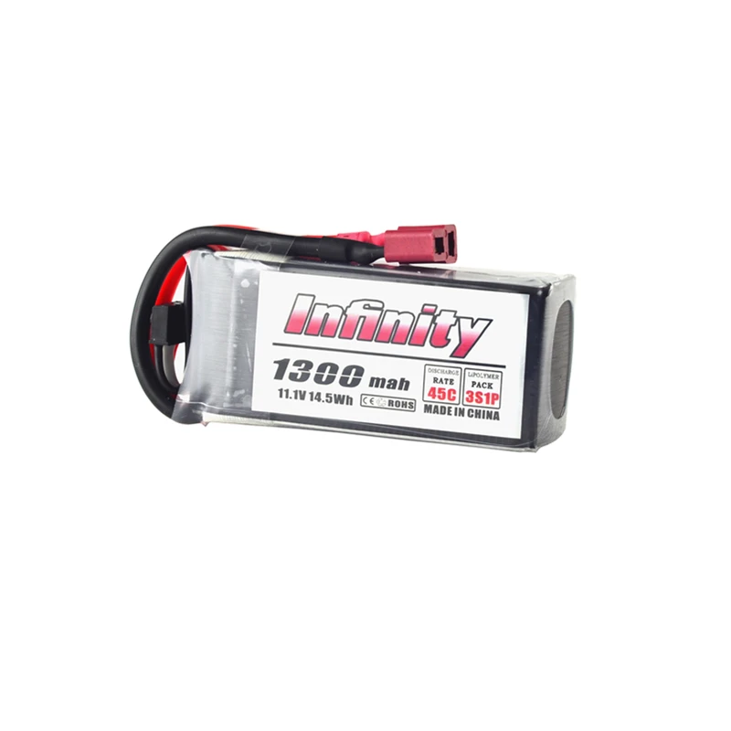 Коннектор Infinity 3S 11 1 В 14 8 в 1300 мА/ч 45C 90C 110C Графен Липо SY60 XT60 T разъем для