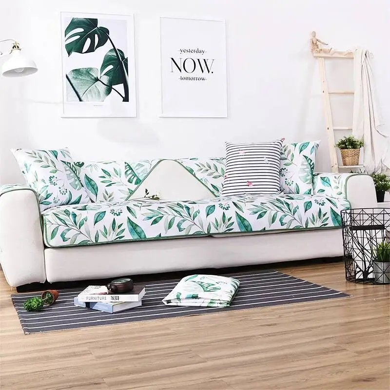 1 шт. чехол для дивана из ледяного шелка защита от грязи Подушка домашнего