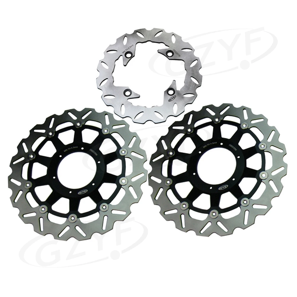 Передние и задние тормозные диски в сборе для Honda CBR929RR 2000 2001 & CBR954RR 2002 2003 складные