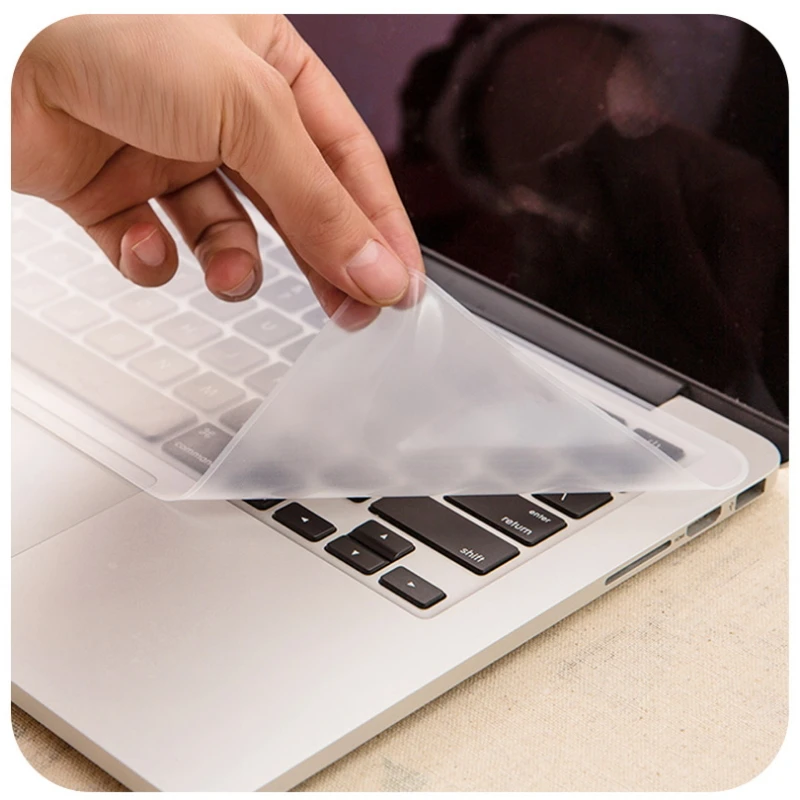 Силиконовая крышка клавиатуры для Macbook Air Pro retina 13 15 17 протектор для Mac book клавиатуры Водонепроницаемая Защитная пленка для клавиатуры