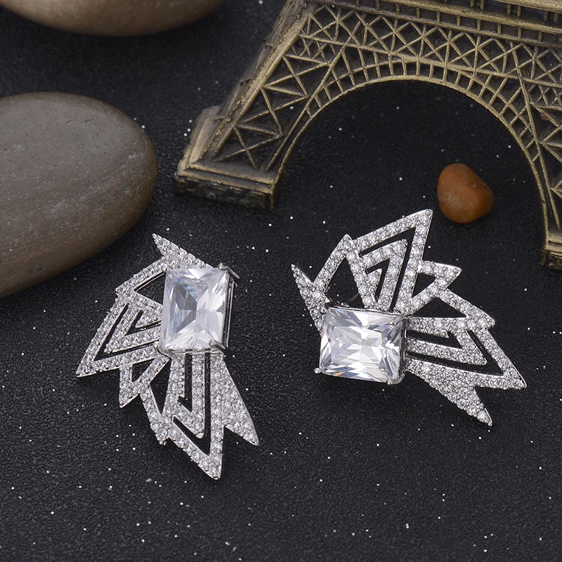 Женские серьги-гвоздики с камнем GAOLA милые из фианита ААА | Украшения и аксессуары