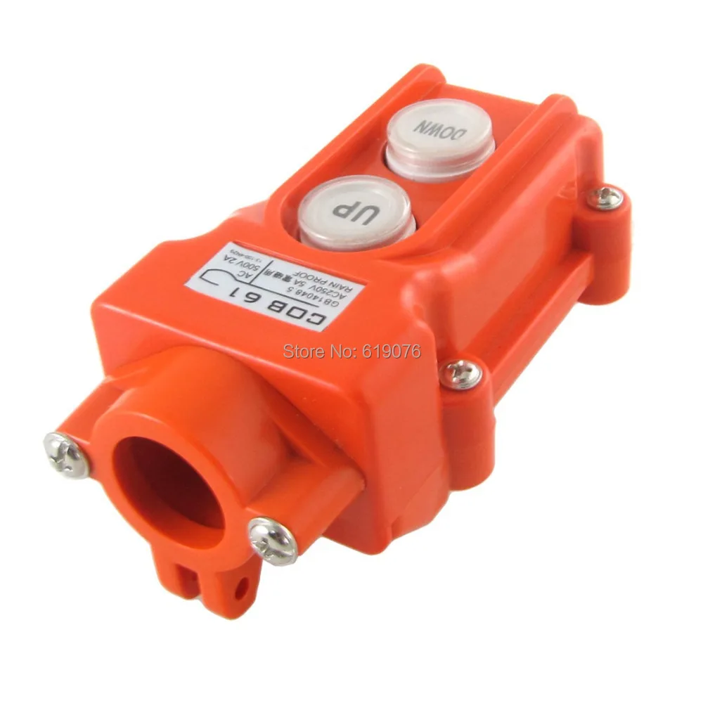 Новый подвесной кнопочный переключатель подъемного крана вверх и вниз Кнопка