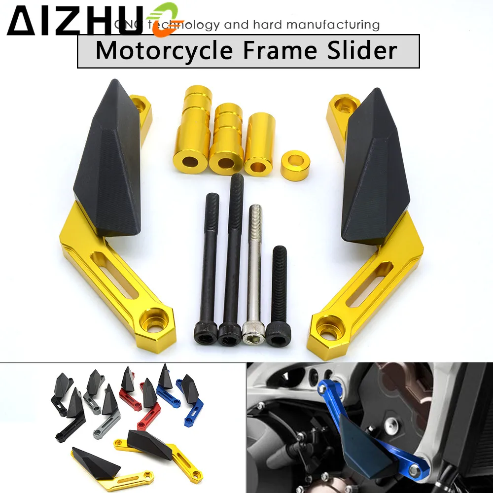 Для Yamaha MT 09 MT09 TRACER FZ FZ09 FJ Рама мотоцикла SliderFalling защита Противоударная двигателя