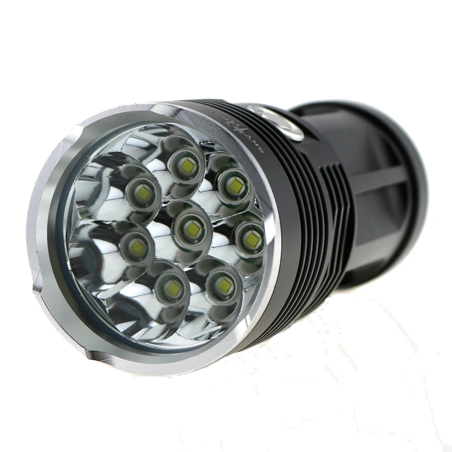 Фонарик SKYRAY King 8T6 светодиодный 15000 люмен 8 x CREE XM L T6 3 режима высокий низкий
