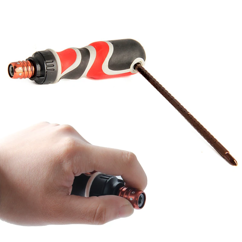 Набор отверток с храповым механизмом телескопическая отвертка регулируемым