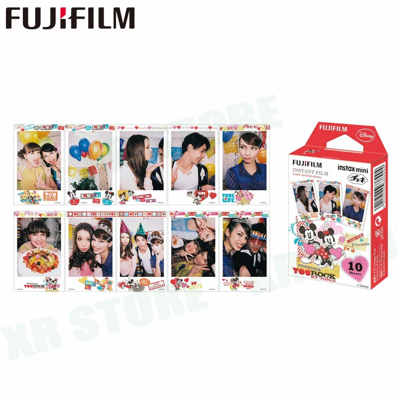 Фотобумага Fujifilm для Fuji Instax Mini 11 9 8 70 7s 50s 90 25 Share 100 2 10-SP-1 листов