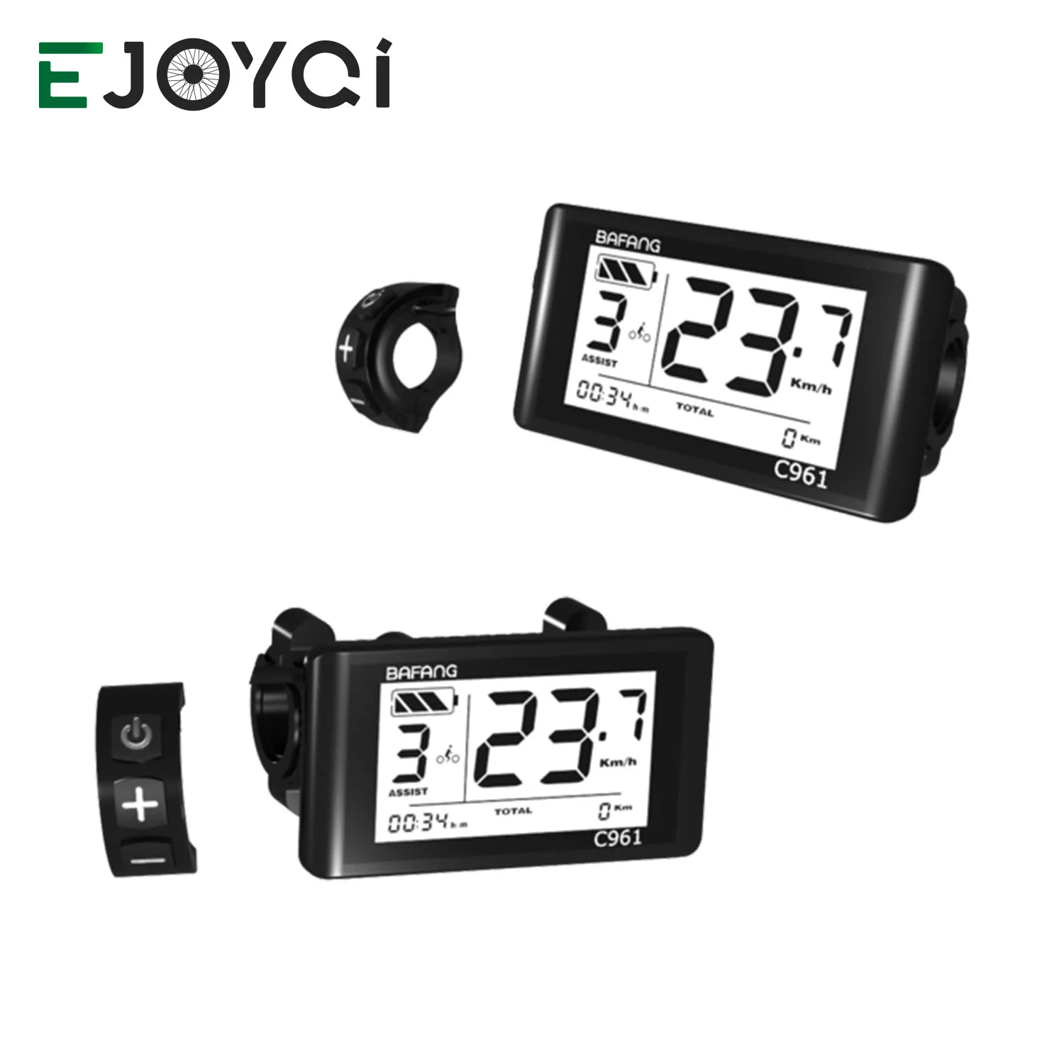 EJOYQI Bafang C961 дисплей для электровелосипеда BBS01 BBS01B BBS02 BBS02B BBSHD Запчасти для электровелосипеда 8Fun комплекты двигателей