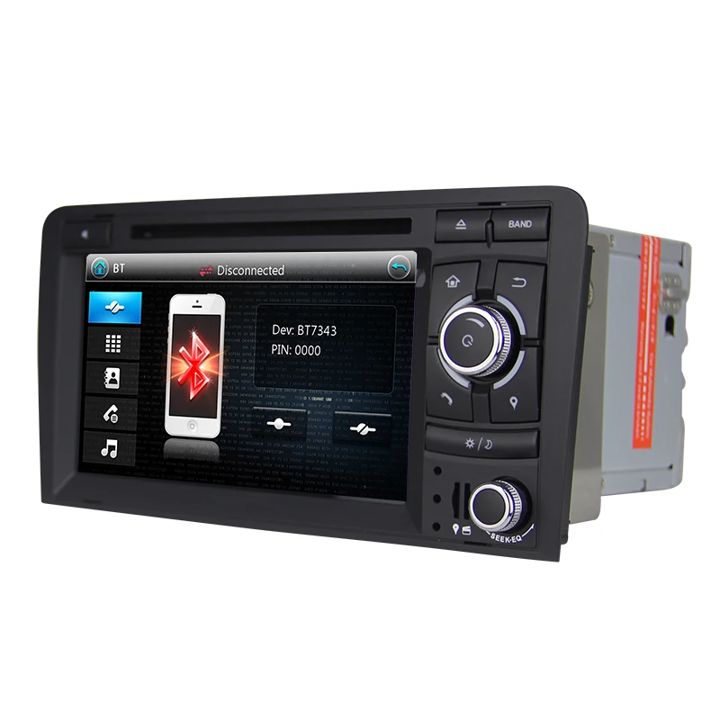 Автомобильный DVD Радио gps мультимедийный плеер для Audi A3 2002 2003 2004 2005 2006 2007 2008 2009 2010 2011 навигационное головное устройство стерео
