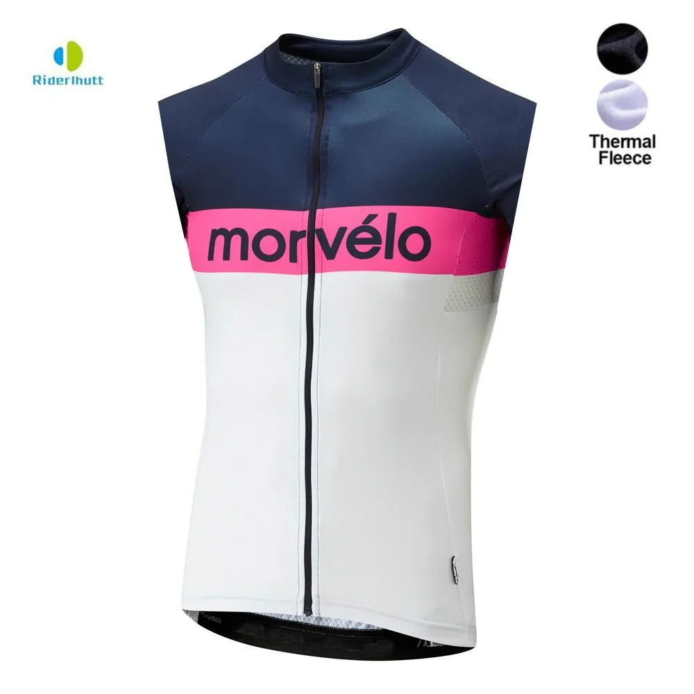 17 стилей Morvelo зимний термальный жилет для велоспорта для мужчин теплый без рукавов Джерси флис майки для велоспорта велосипедная майка - Цвет: 04