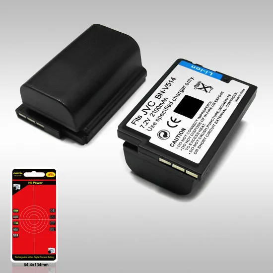 

Camera Battery Replace For JVC BN-V514 Fit For DVM55U/70/70U/75/75U/80U/90/90U/DVX10EG/4/40/44/44 7.2V 2100mAh