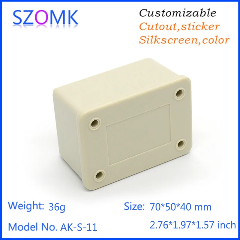 Цельный пластиковый электронный корпус сделай сам чехол ручной маленький