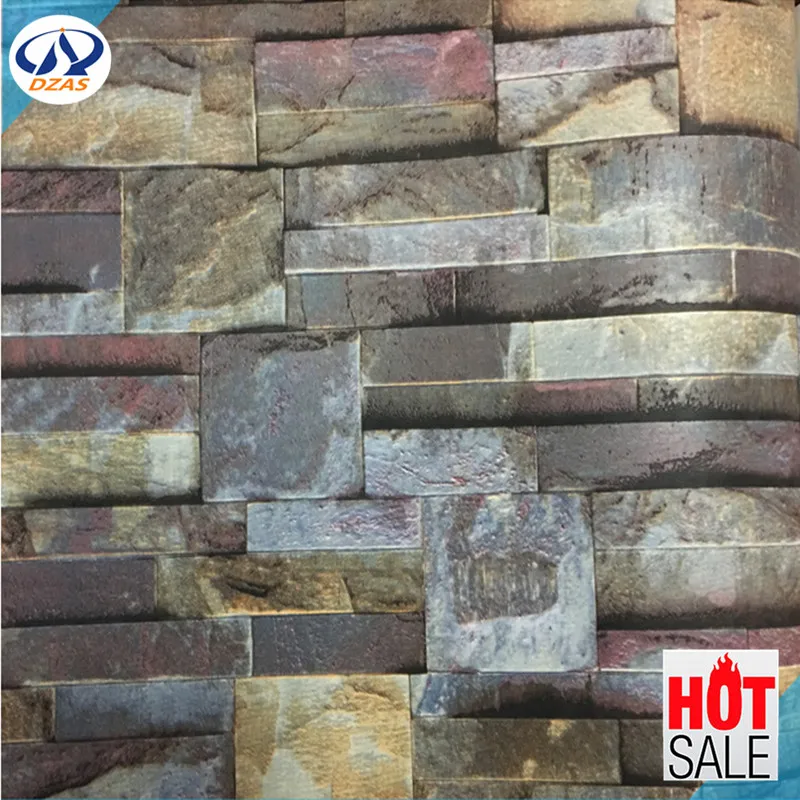 

3D simulation marble wallpaper stone pattern brick-line hotel living room TV background wall waterproof DZAS-LQ wallpaper