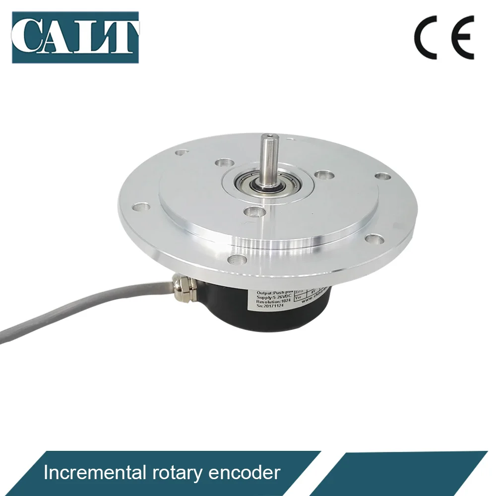 CALT Big Round flange 115mm optic rotary encoder 7mm soild shaft 1024 pulse incremental GHS115-7G1024BMP526 EL115A | Инструменты