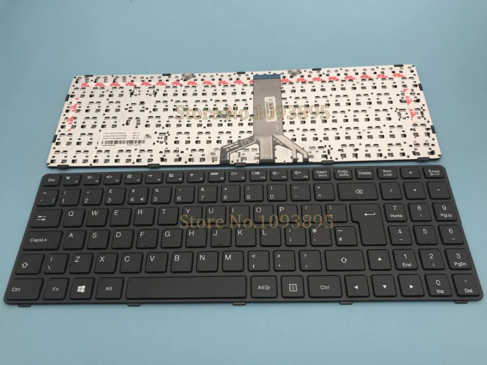 Новая английская (GB) клавиатура для LENOVO Ideapad 100 15 100-15IBD 100-15IB B50-50 Клавиатура