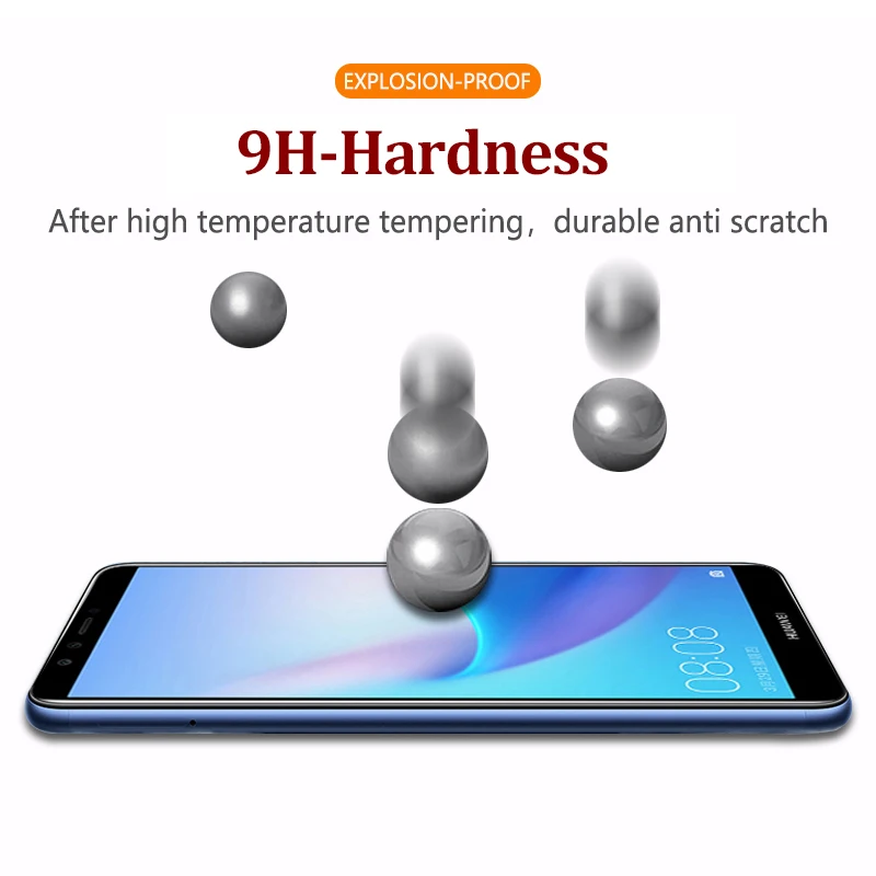 Для Huawei y3 Защитное стекло для huawei y9 2018 y 3 5 2017 y5 ii y6 pro y7 prime Закаленное Защитная