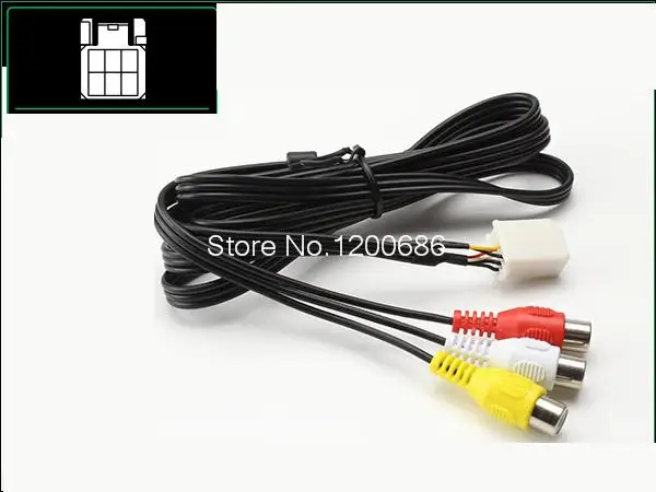 Гнездовые разъемы RCA для 2005 2006 Lexus GX 470 2004 LS 430 2007 LX 2009 Toyota Prius|connector rca|connector toyotaconnector