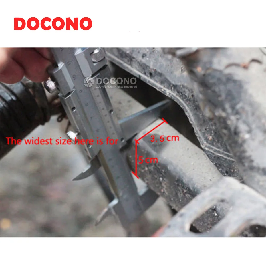 

DOCONO Adjustable Aluminum Chain Tensioner Bolt on Roller Motocross for Motorcycle Dirt Street Bike ATVs Banshee Chopper