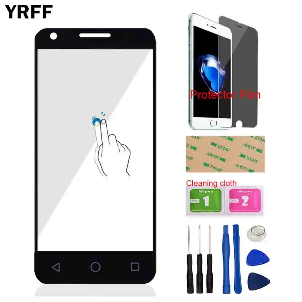 Защитная пленка на панель для Alcatel One Touch Pixi 3 4027D 4027X 5017 5017E OT4027 4027|front glass|touch screen