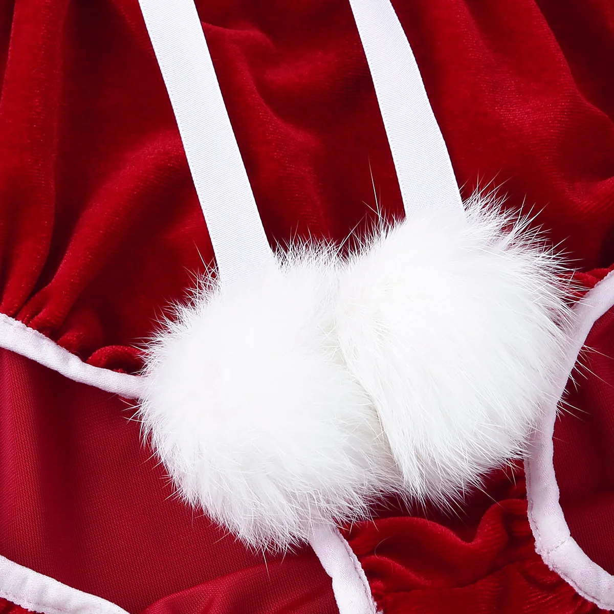 Мужское сексуальное нижнее белье бархатные рождественские трусики праздничные