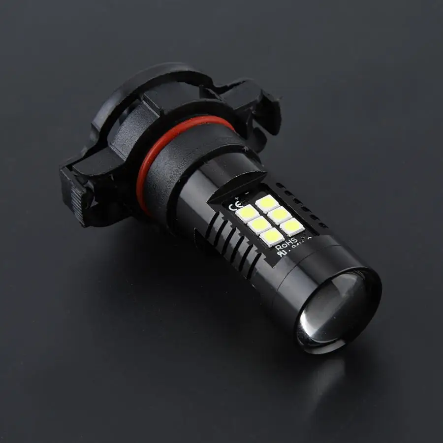 DC 12-28V H16 белая противотуманная лампа 21W 3030 SMD СВЕТОДИОДНЫЙ Автомобильный передний противотуманный фонарь дальнего света Лампа
