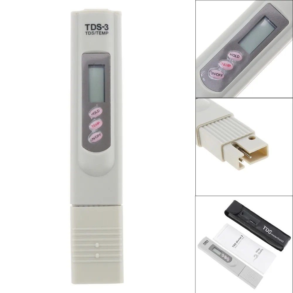 Цифровой ЖК тестер 0 9990 PPM TDS метр водный фильтр ручка для чистоты|tds meter digital|tds
