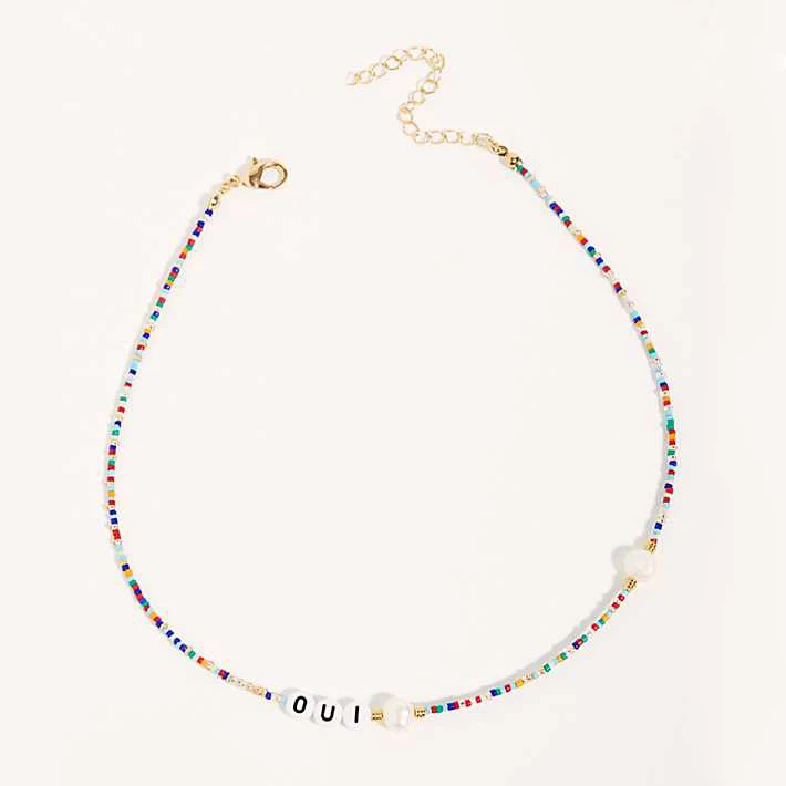 NECKLACE 9 Персонализированные DIY буквы имя конфеты человек ожерелье массивное именное ожерелье женское колье, бижутерия, украшение в готическом стиле - Окраска металла: NECKLACE 9