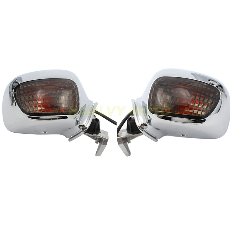 Хромированные зеркальные оранжевые Сигналы поворота для Honda Goldwing GL 1800 2001-2012 2008 2009