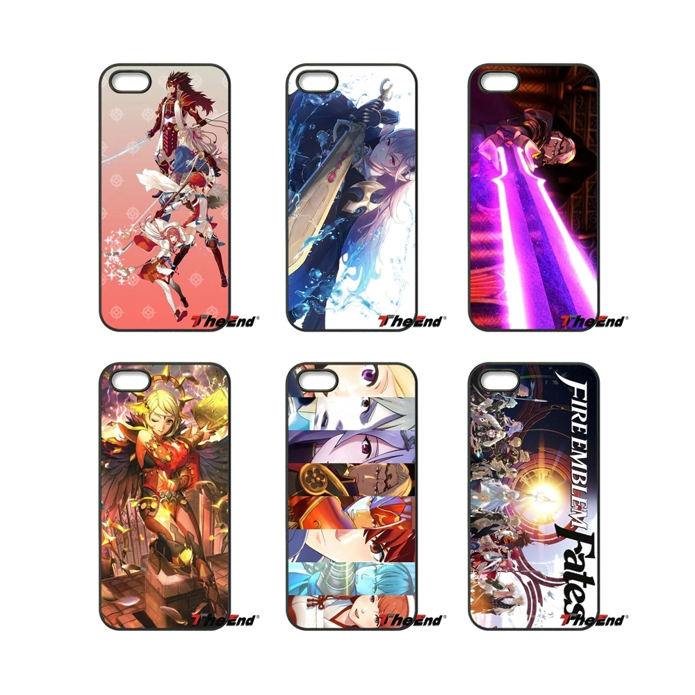 Эмблема огня судьбы игры Искусство для Ipod Touch iPhone 4 4S 5 5S 5C SE 6 S 7 Plus samung Galaxy A3 A5 J3 J5 J7