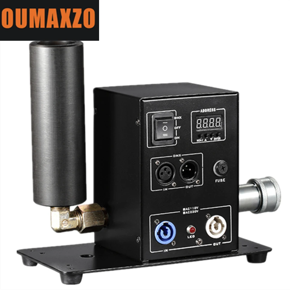 

Сценический цифровой ЖК-дисплей CO2 Cannon Fog DMX контроль с одной трубой 6-8 м вверх CO2 струйная криомашина криогенная пушка с специальным эффектом